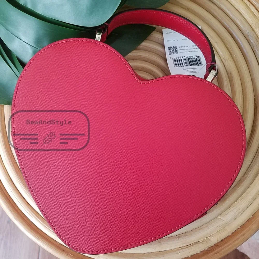 Kate Spade NWT New York Crossbody Red Love Shack Heart Purse Valentine - Picture 15 of 15